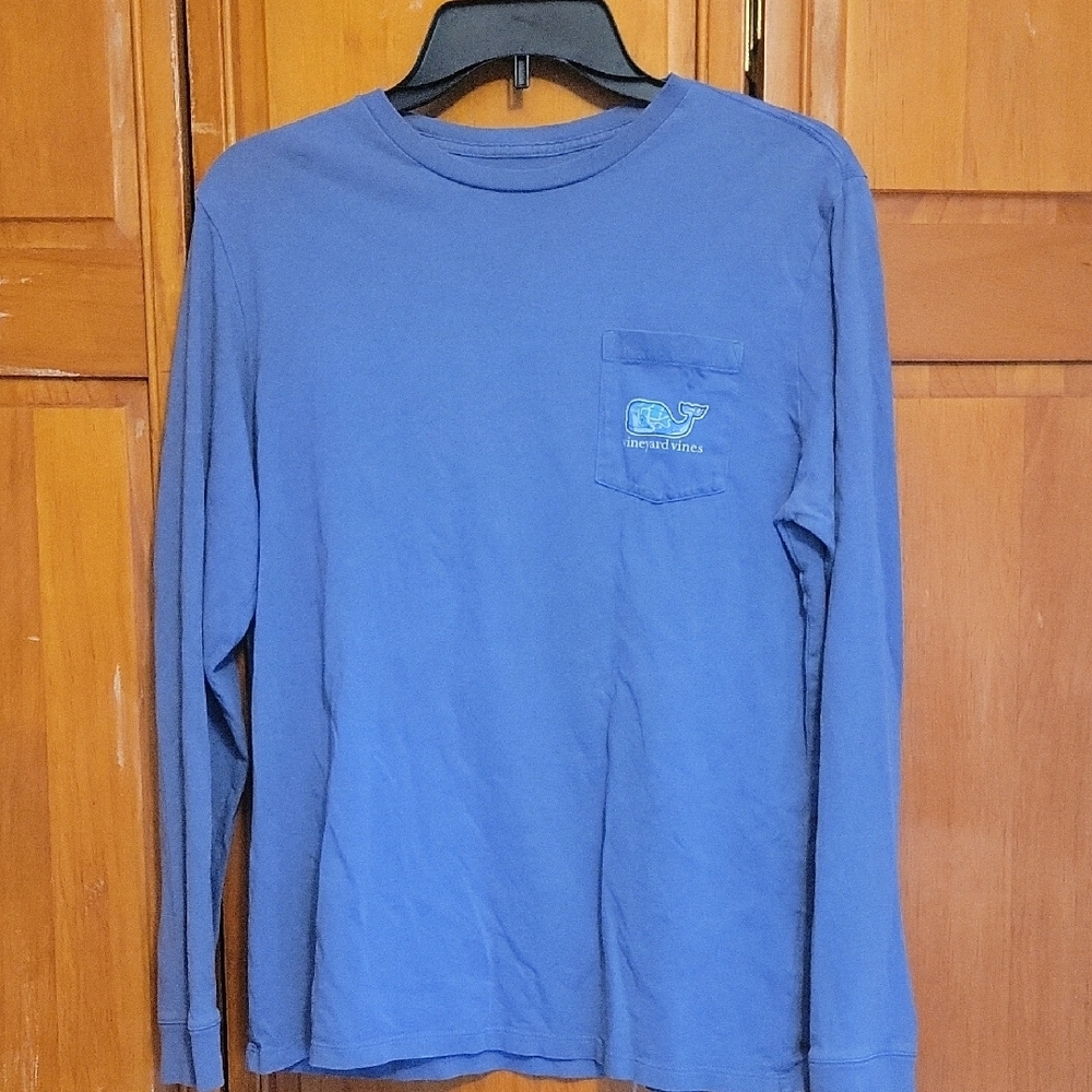 Vineyard Vines Blue Long Sleeve Tee